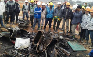 Ẩu đả tại khu nhà máy Sam Sung Thái Nguyên