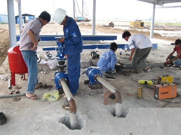 Máy bơm có hiện tượng bọt khí