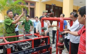 Cách vận hành máy bơm chữa cháy diesel