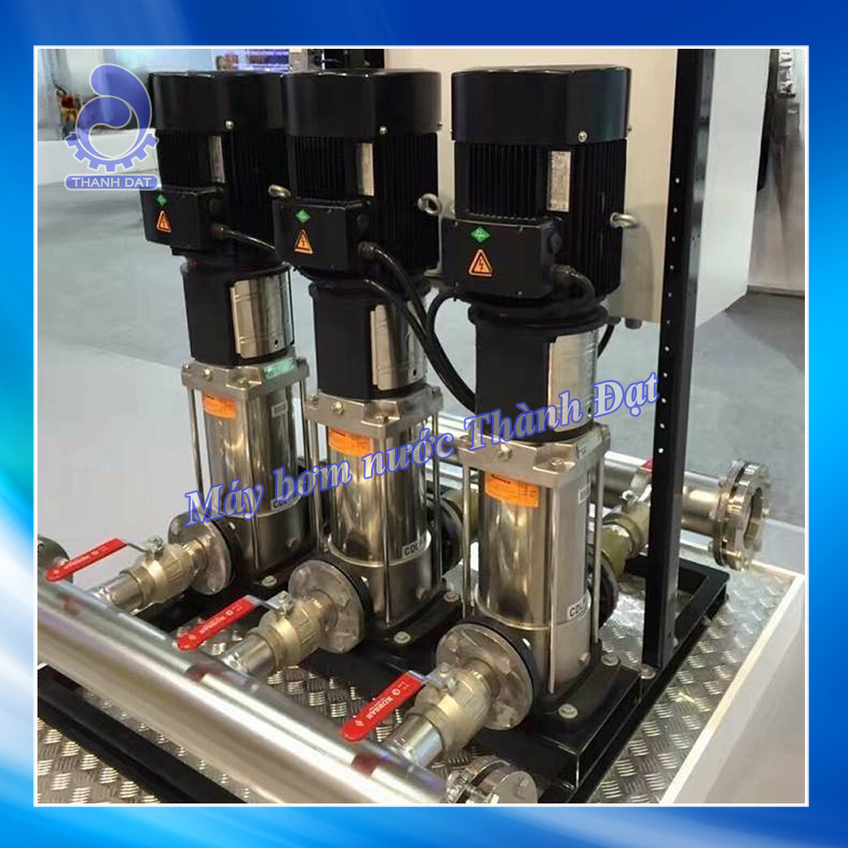 Vận hành máy bơm trục đứng CNP đúng cách