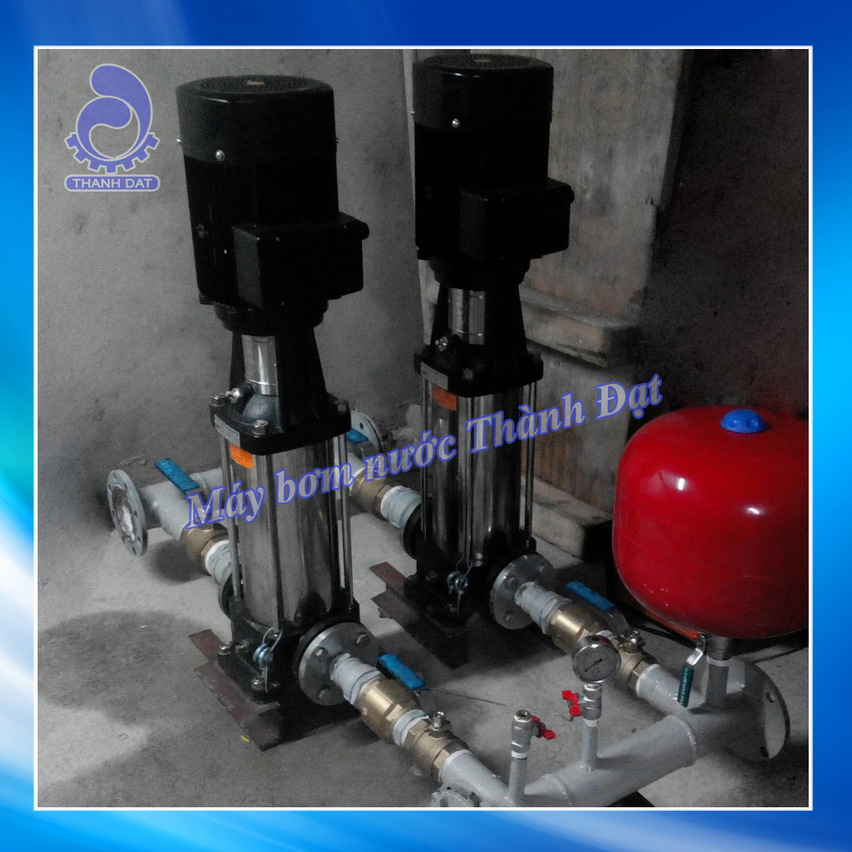 Máy bơm trục đứng CNP cho tòa nhà cao tầng