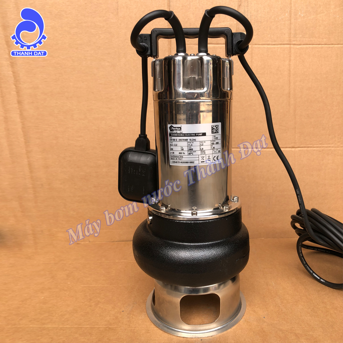 Báo giá máy bơm nước thải Pentax DB