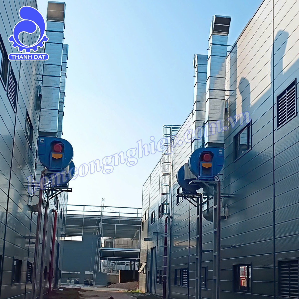 Lựa chọn quạt hút khói cho nhà xưởng