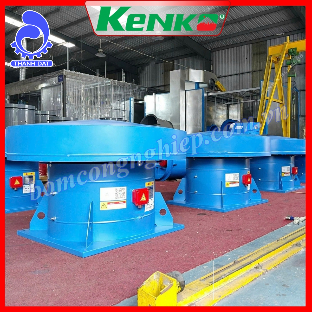 Các loại quạt gắn mái hút khói