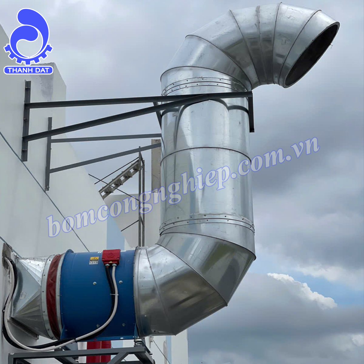 Hướng dẫn lắp đặt quạt hút khói chữa cháy