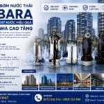 Máy bơm nước thải Ebara cho tòa nhà cao tầng