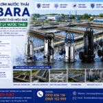 Máy bơm nước thải Ebara cho trạm xử lý nước thải