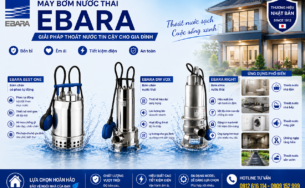 Máy bơm nước thải gia đình Ebara
