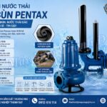 Các loại máy bơm nước thải Pentax hút bùn