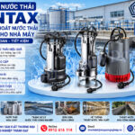 Máy bơm nước thải Pentax cho nhà máy