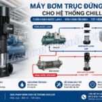 Máy bơm trục đứng CNP cho hệ thống Chiller