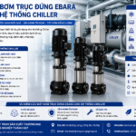 Máy bơm trục đứng Ebara cho hệ thống Chiller