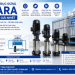 Máy bơm trục đứng Ebara cho tháp giải nhiệt