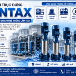 Máy bơm trục đứng Pentax cho hệ thống làm mát