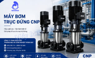 Máy bơm trục đứng CNP cho nhà máy