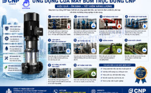 Các ứng dụng của máy bơm trục đứng CNP