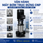 Vận hành máy bơm trục đứng CNP đúng cách