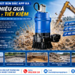 Tìm hiểu về máy bơm hút bùn đặc APP KA