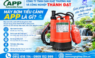 Máy bơm tiểu cảnh APP là gì